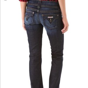 Hudson Signature flap bootcut jeans size 28
